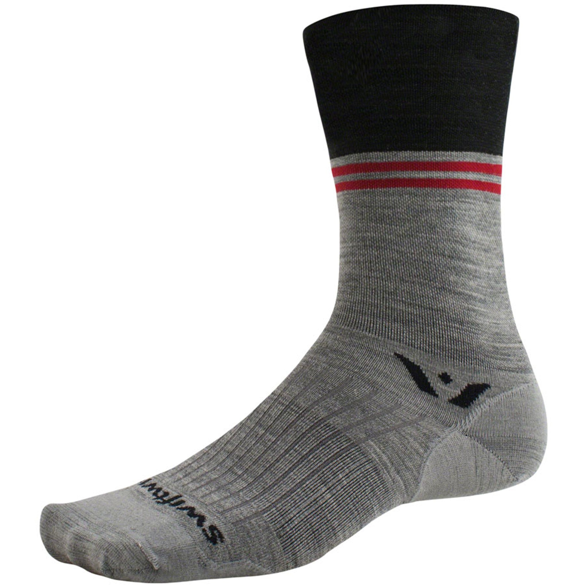Block Stripe Charcoal / Small / Wool-Blend