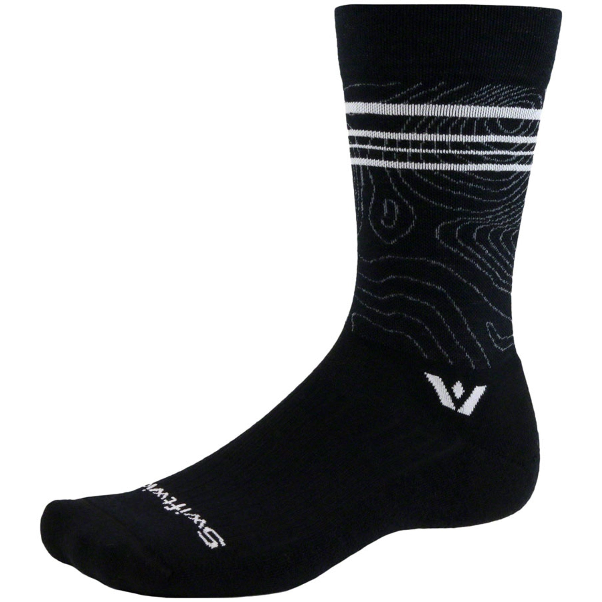 Topographic Black / Small / 6