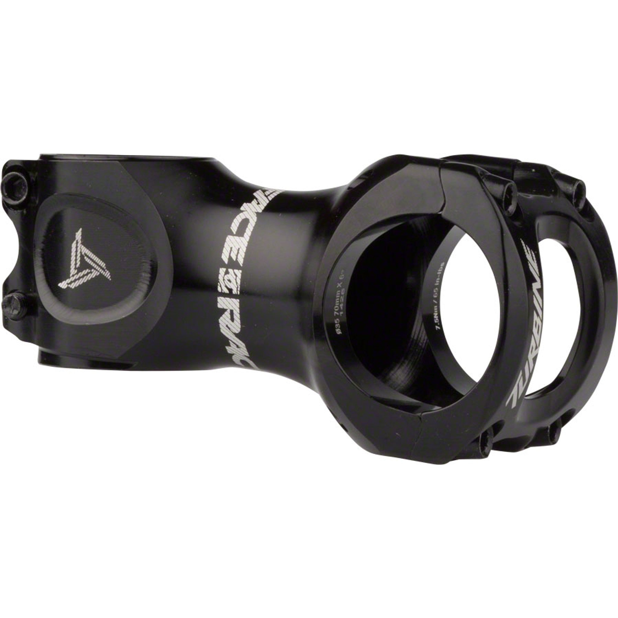 RaceFace Turbine 35 Stem - 50mm, 35 Clamp, +/-6, 1 1/8", Aluminum, Black