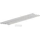 DT Swiss ARC 1100 DiCut 48 Spoke Kit: Front and Rear, Black
