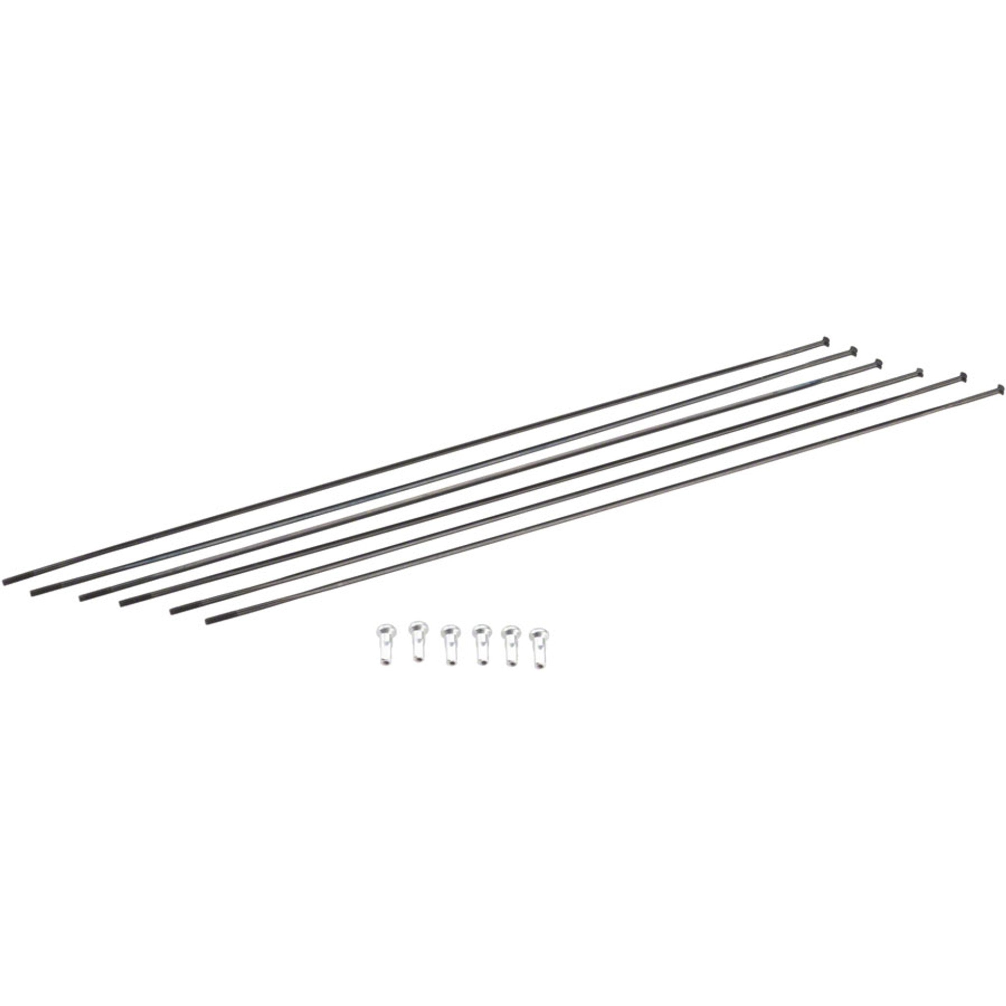DT Swiss ARC 1100 DiCut 48 Spoke Kit: Front and Rear, Black