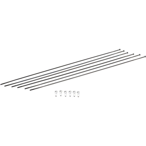 DT Swiss ARC 1100 DiCut 48 Spoke Kit: Front and Rear, Black