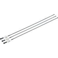 Zipp Straight Pull Spokes and Nipples, CX-Sprint 284mm Black, 3-pack