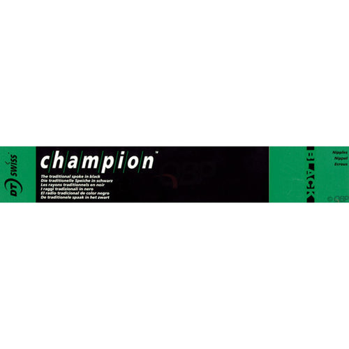 Champion 2.0 Straight Pull Spoke Blanks