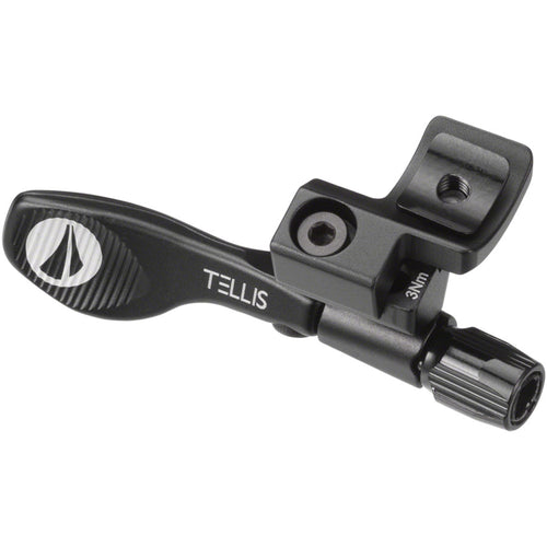 Tellis Dropper Post Remote - Adjustable, I-Spec EV Mount and Hardware, Black