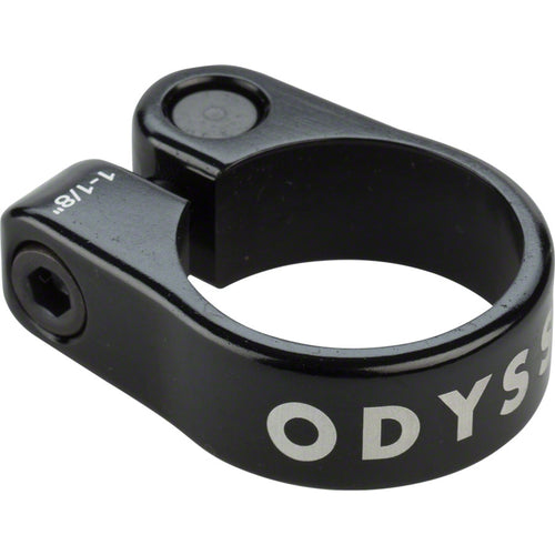 Odyssey Slim Seatpost Clamp - 1-1/8", Bolt-On, Black