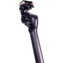 Cirrus Kinekt CR Suspension Seatpost - Carbon, 27.2, 380mm, LR- 80-180lb Rider, Black