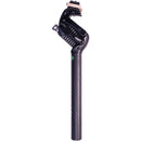 Cirrus Kinekt CR Suspension Seatpost - Carbon, 27.2, 380mm, LR- 80-180lb Rider, Black
