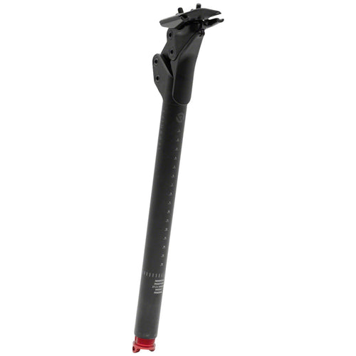 ShockStop Pro Endurance Suspension Seatpost - 27.2 x 350mm, 35mm Travel, Aluminum, Black