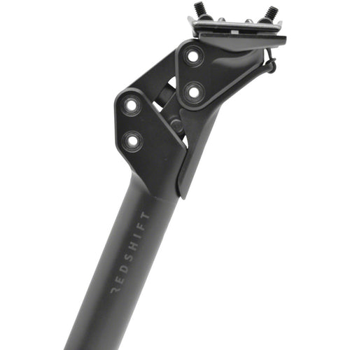 ShockStop Pro Race Suspension Seatpost - 27.2 x 350mm, 20mm Travel, Aluminum, Black