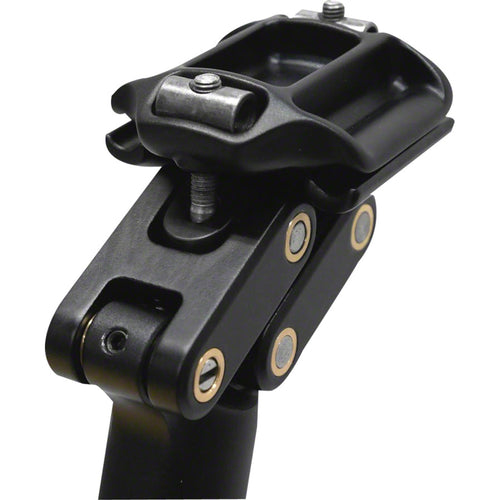 Redshift Sports Dual-Position Seatpost - Aluminum, 27.2 x 350mm, Black