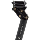 Redshift Sports Dual-Position Seatpost - Aluminum, 27.2 x 350mm, Black