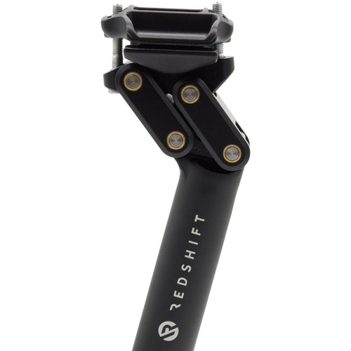 Redshift Sports Dual-Position Seatpost - Aluminum, 27.2 x 350mm, Black