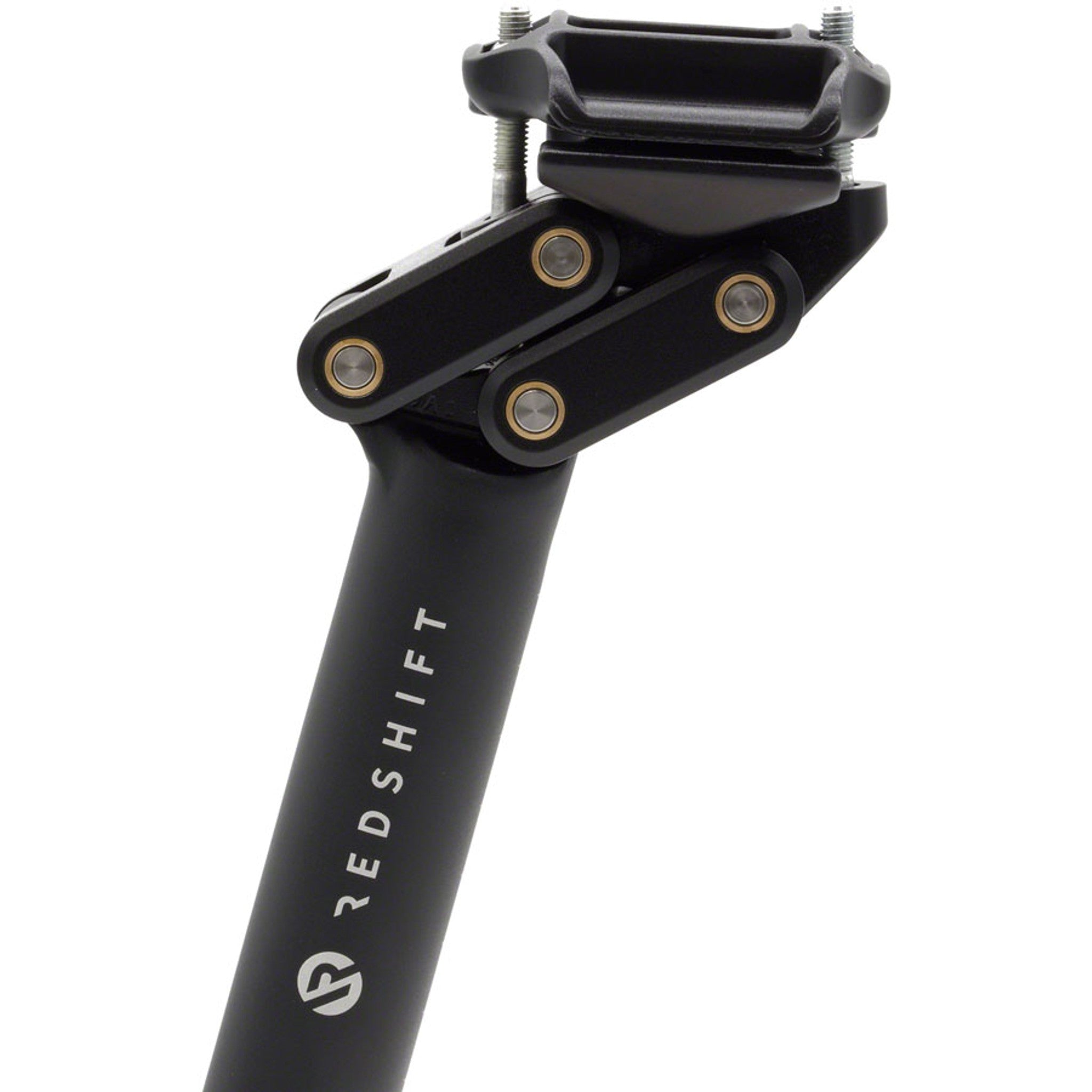 Redshift Sports Dual-Position Seatpost - Aluminum, 27.2 x 350mm, Black