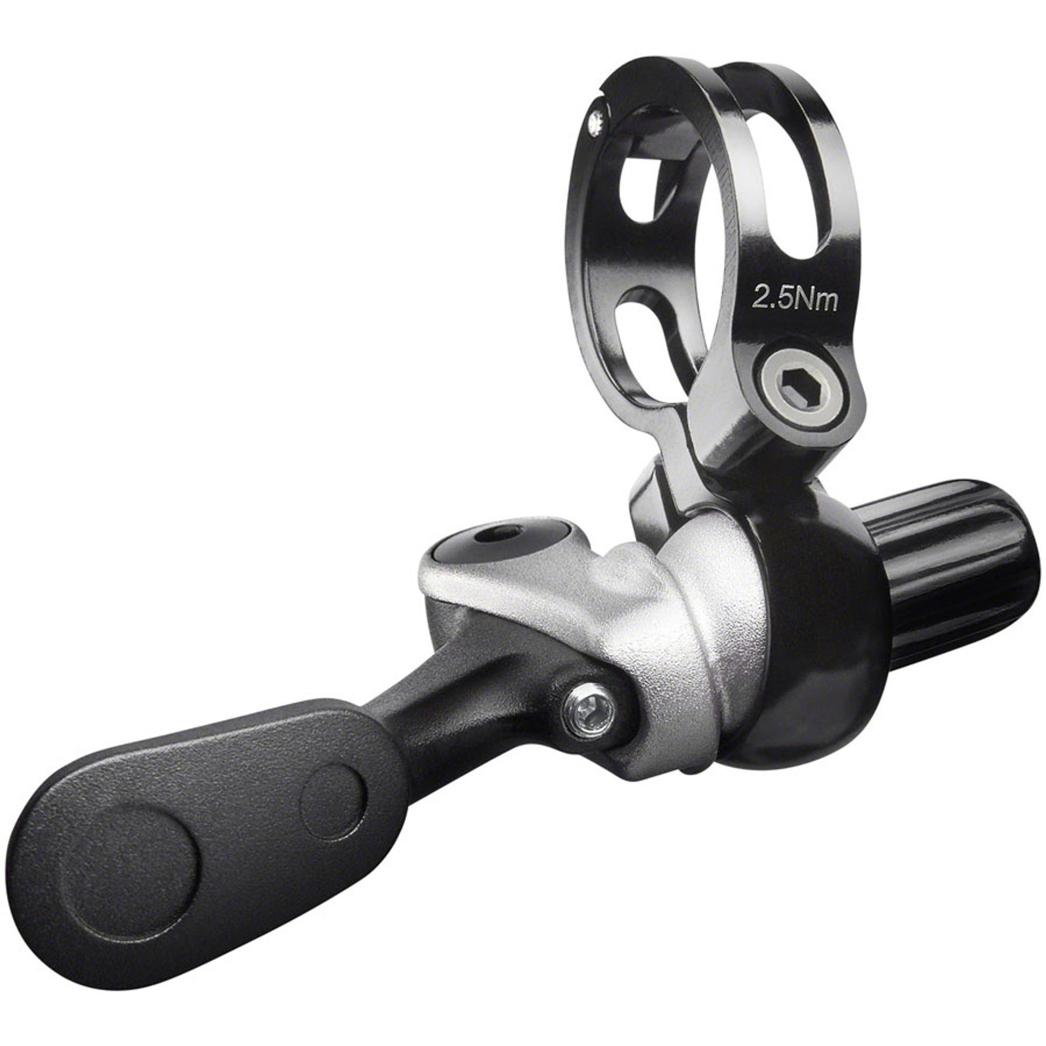 Highline Dropper Seatpost Remote - 22.2mm Clamp, Silver/Black
