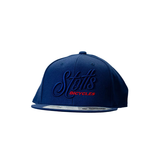 Stotts blue baseball cap
