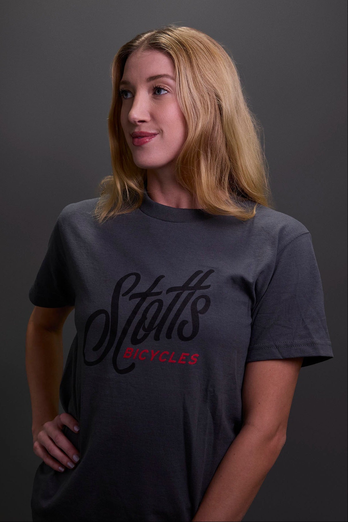 Stotts " OG Logo" T Shirt Grey