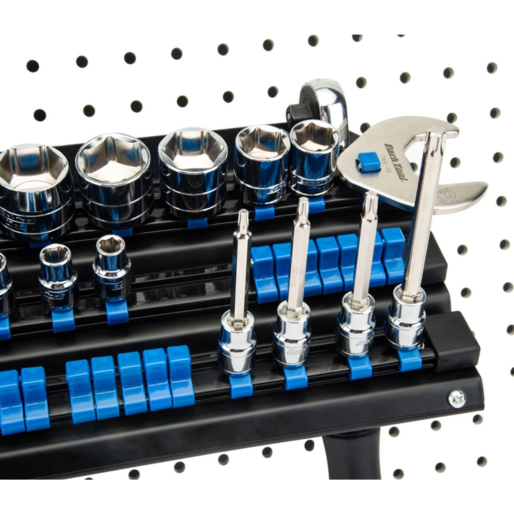 JH-3 Wall-Mounted Socket, Bit and Torque Tool Organizer