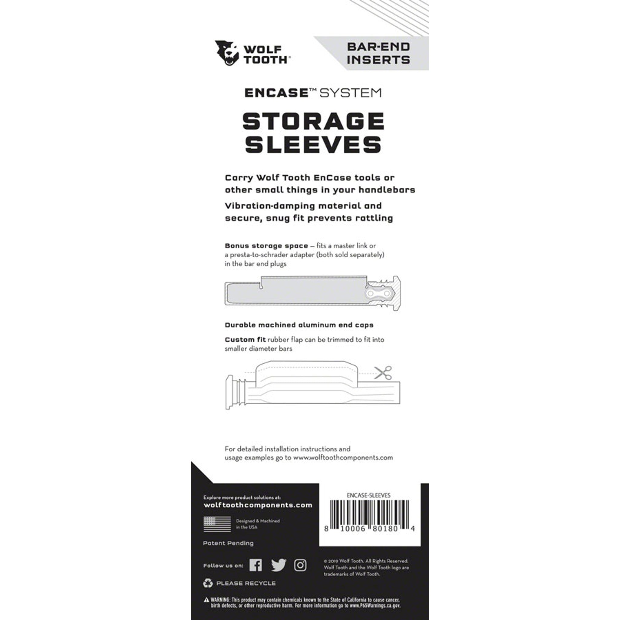 EnCase System Storage Sleeves