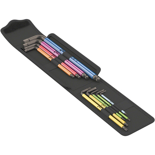 Bicycle Set 4 Hex and Torx L-Key Wrench Set - Multicolor