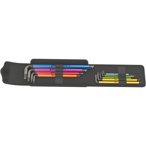 Bicycle Set 4 Hex and Torx L-Key Wrench Set - Multicolor
