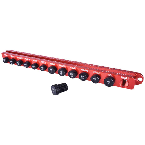 Ruler Axle Cone Thread Gauge