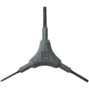 Pedro's Torx Wrench Y-Style Including T10, T25, T30 Torx Sizes, Gray