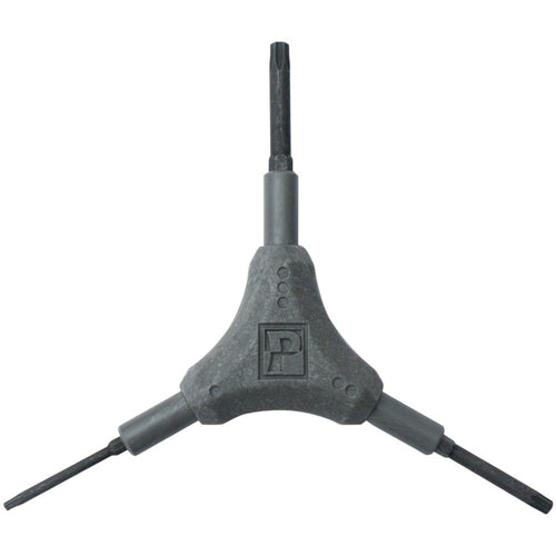 Pedro's Torx Wrench Y-Style Including T10, T25, T30 Torx Sizes, Gray