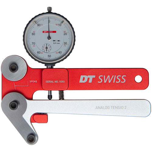 Analog Spoke Tensiometer - Red/Silver