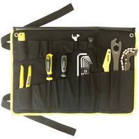 Starter Tool Kit 1.1. Including 19 Tools And Tool Wrap, Black