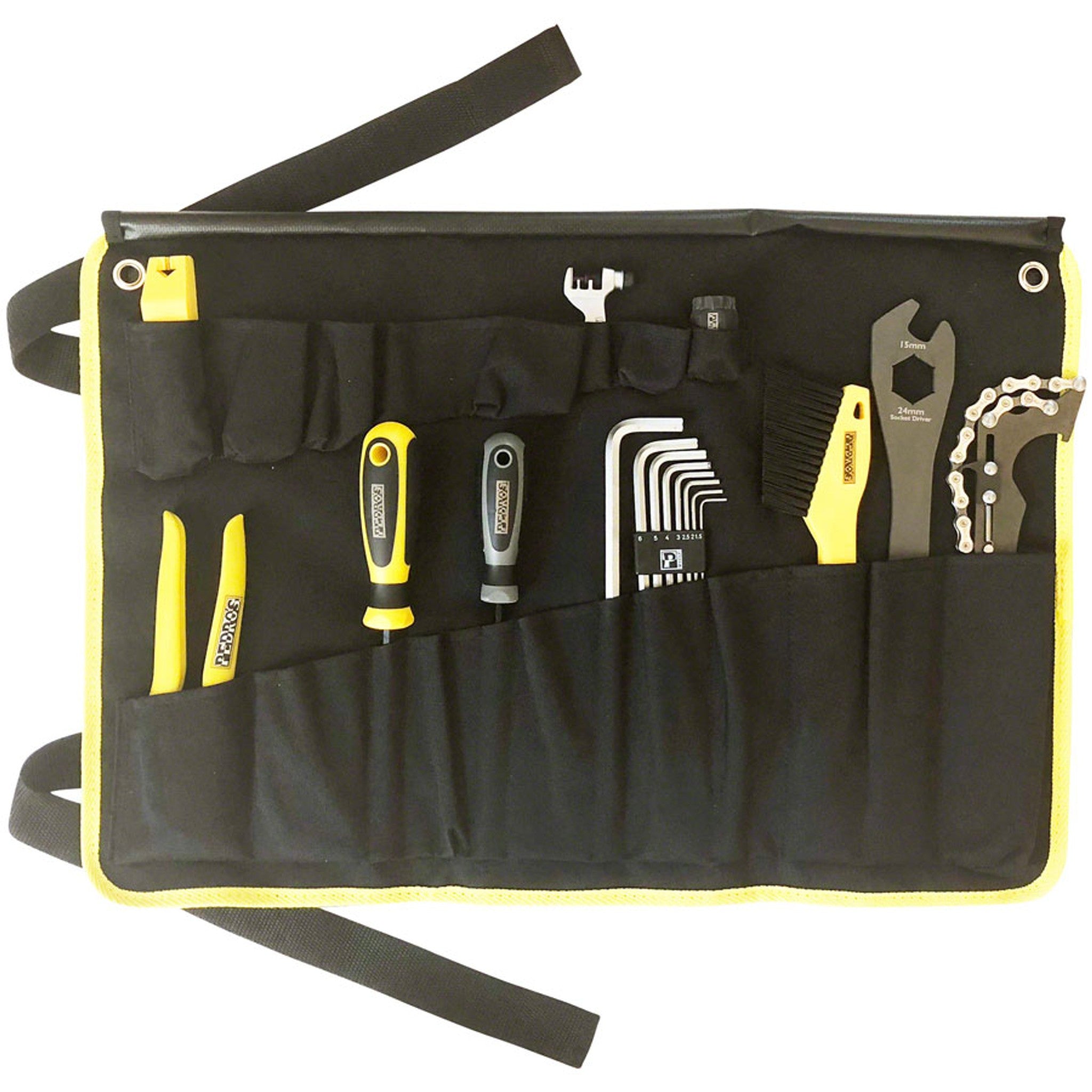 Starter Tool Kit 1.1. Including 19 Tools And Tool Wrap, Black