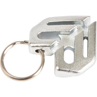 Eclat Keychain Spoke Wrench Heat Treated Chromoly For Use On 3.5mm Spoke Nipples Chrome Plated