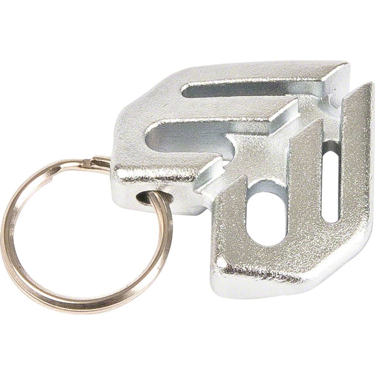Eclat Keychain Spoke Wrench Heat Treated Chromoly For Use On 3.5mm Spoke Nipples Chrome Plated