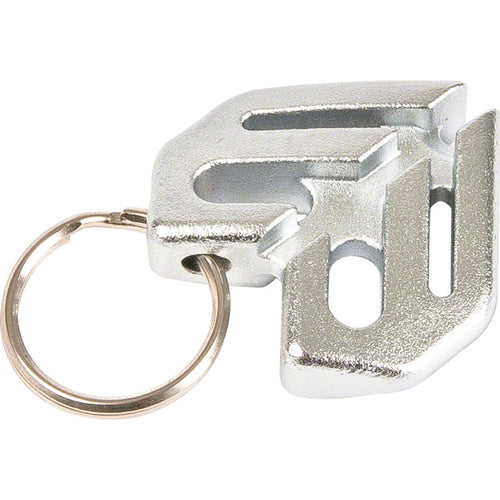 Eclat Keychain Spoke Wrench Heat Treated Chromoly For Use On 3.5mm Spoke Nipples Chrome Plated