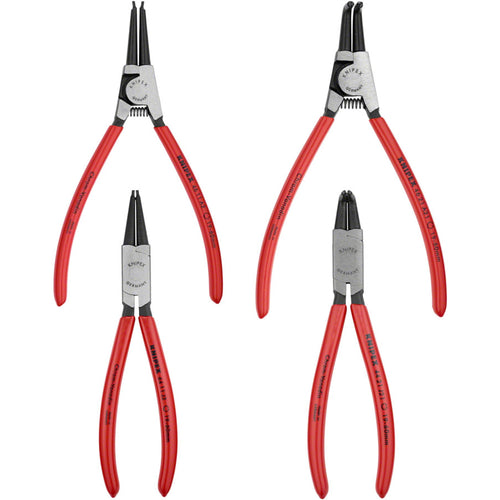 Circlip Pliers Set in Tool Roll - 4 Piece