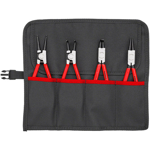 Circlip Pliers Set in Tool Roll - 4 Piece