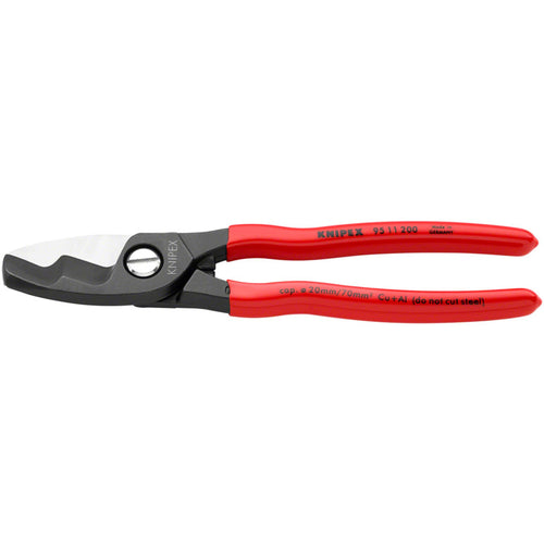 Cable Shears with Twin Cutting Edge - 8"