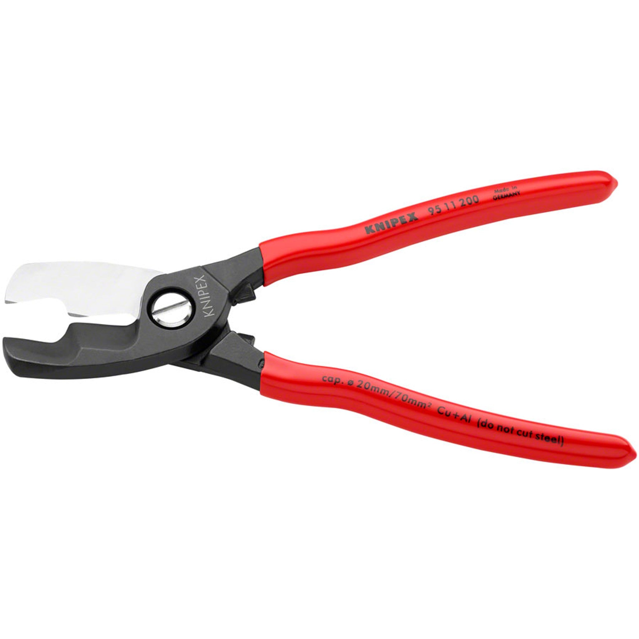 Cable Shears with Twin Cutting Edge - 8"