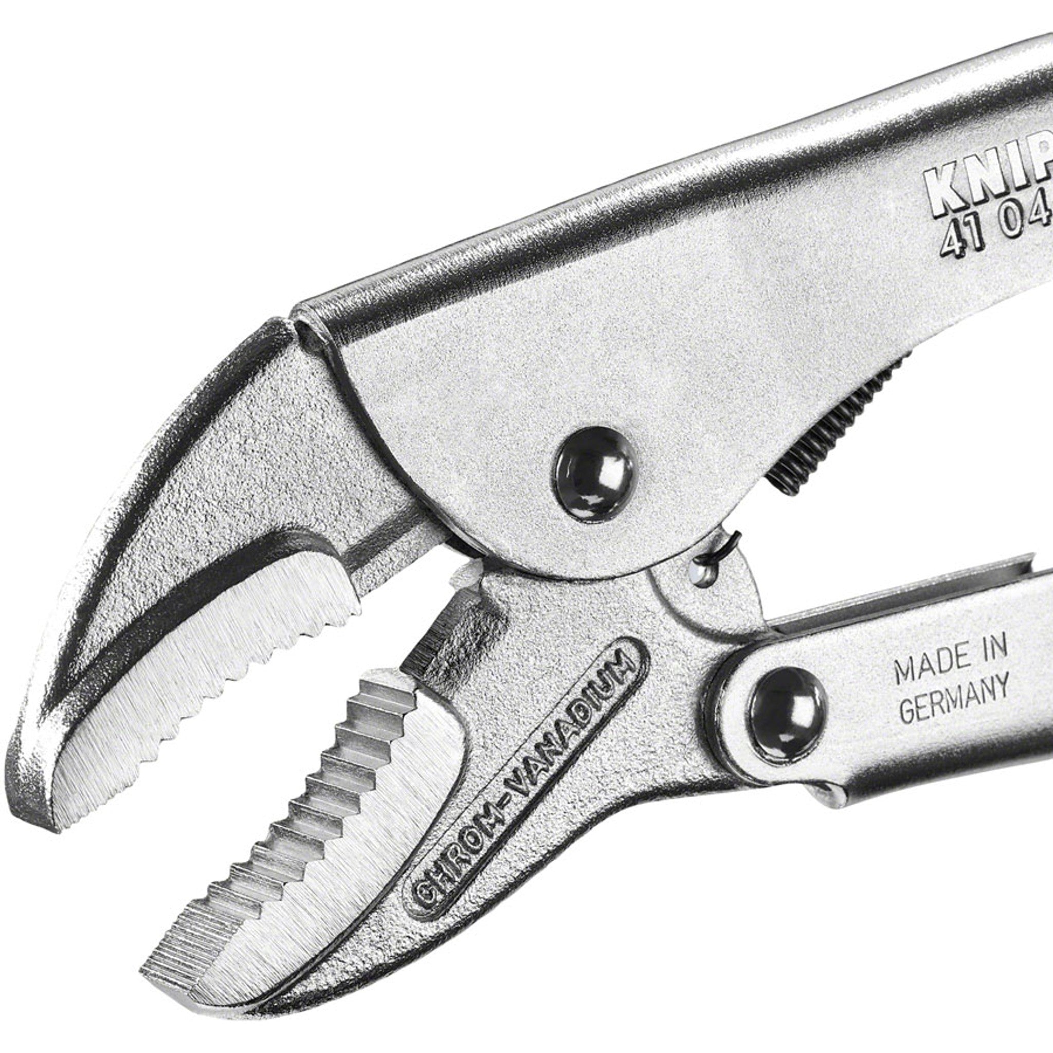 Grip Pliers Round Jaws - Forged Steel, 10"