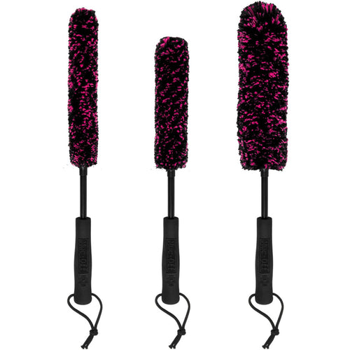 Muc-Off Microfibre Brush Kit - Set of 3