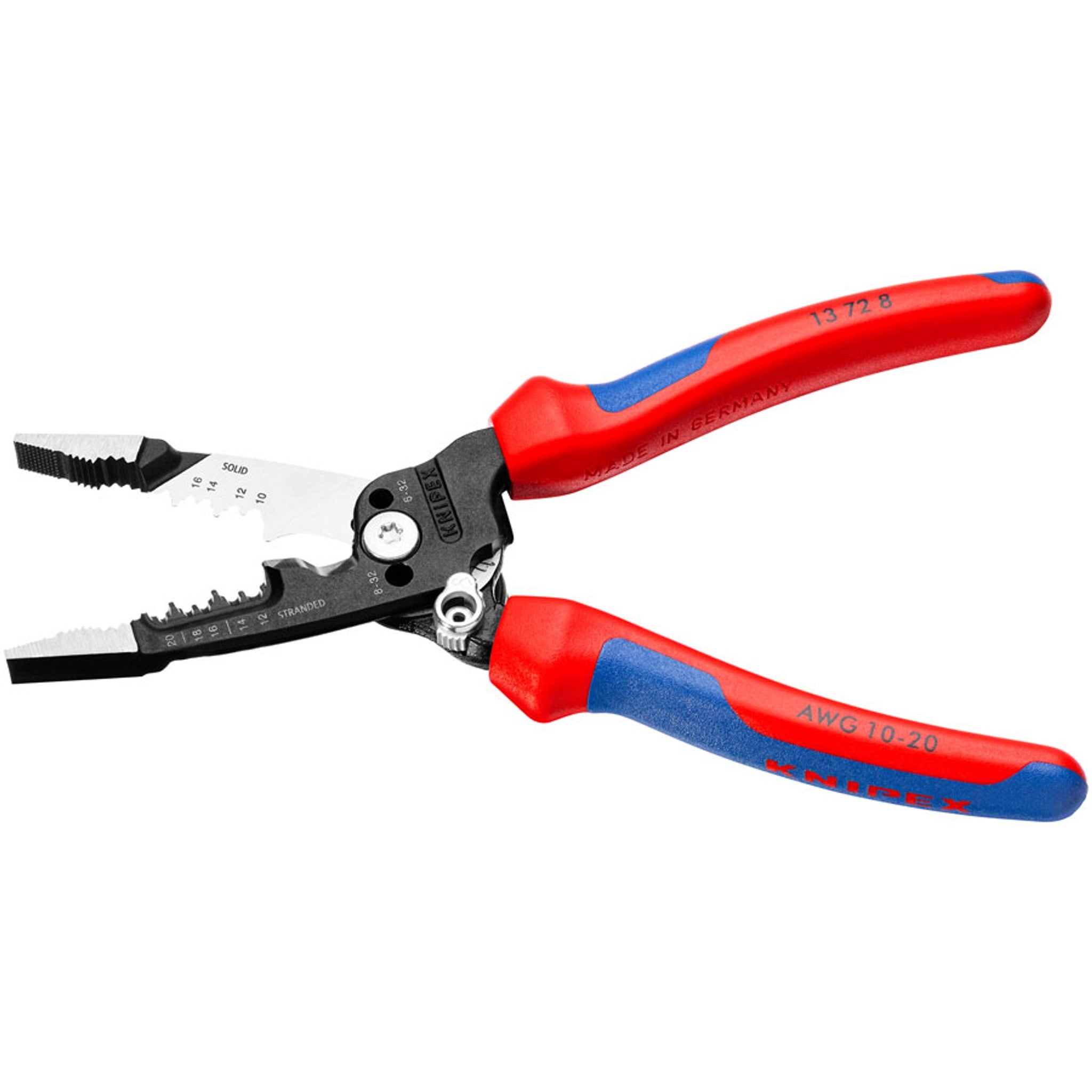 Knipex 8" Forged Wire Stripper 20-10 AWG