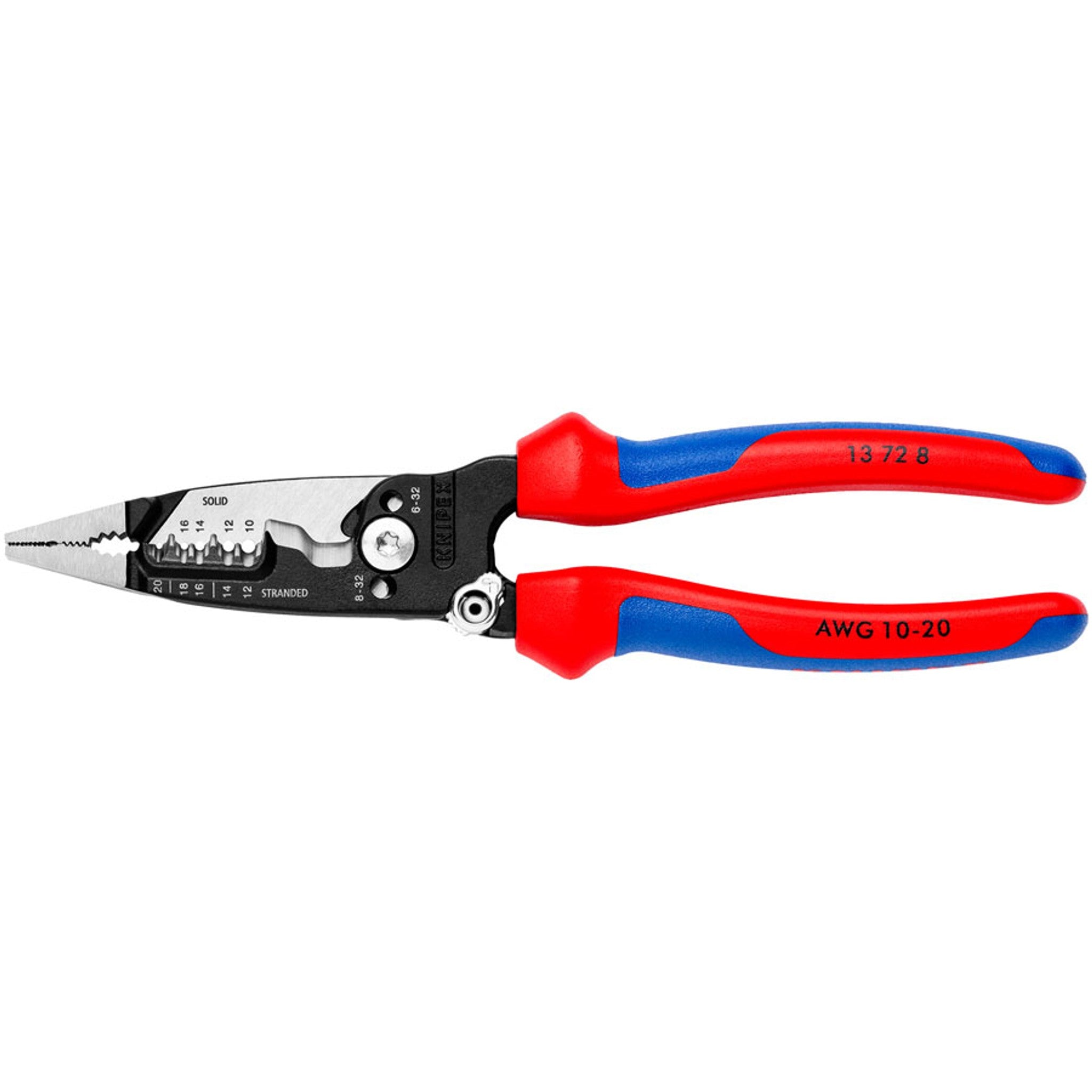 Knipex 8" Forged Wire Stripper 20-10 AWG