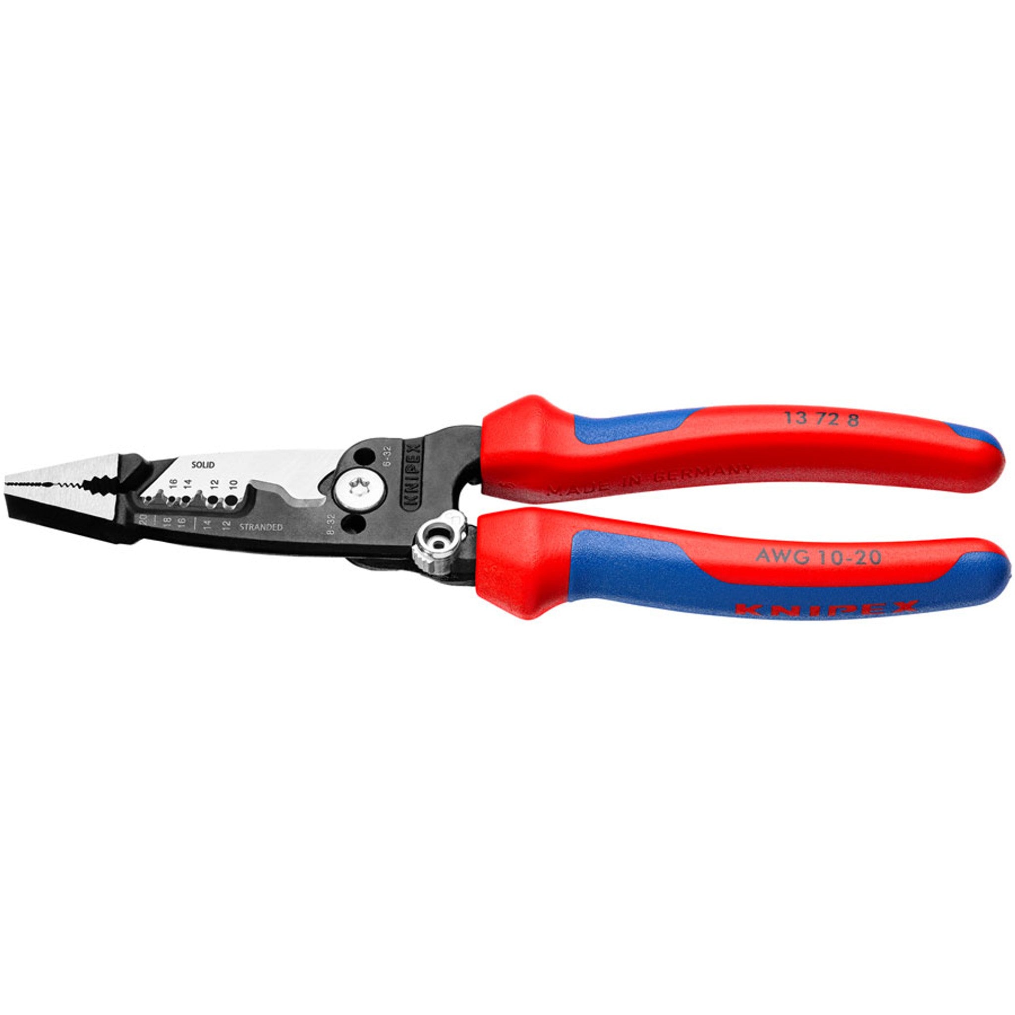 Knipex 8" Forged Wire Stripper 20-10 AWG