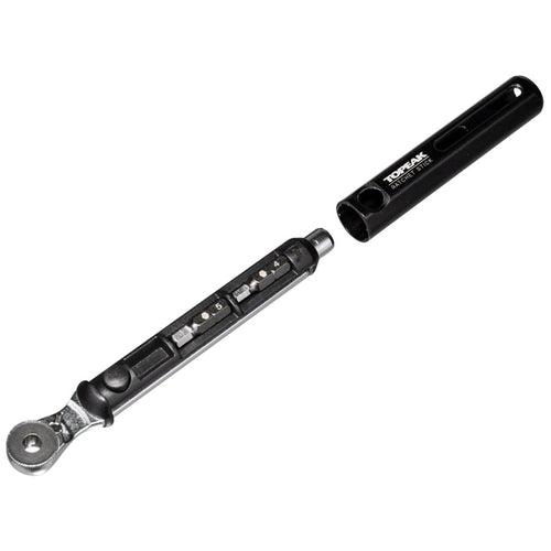 Ratchet Stick Ratchet Tool - 10 Piece Bit Set, Black
