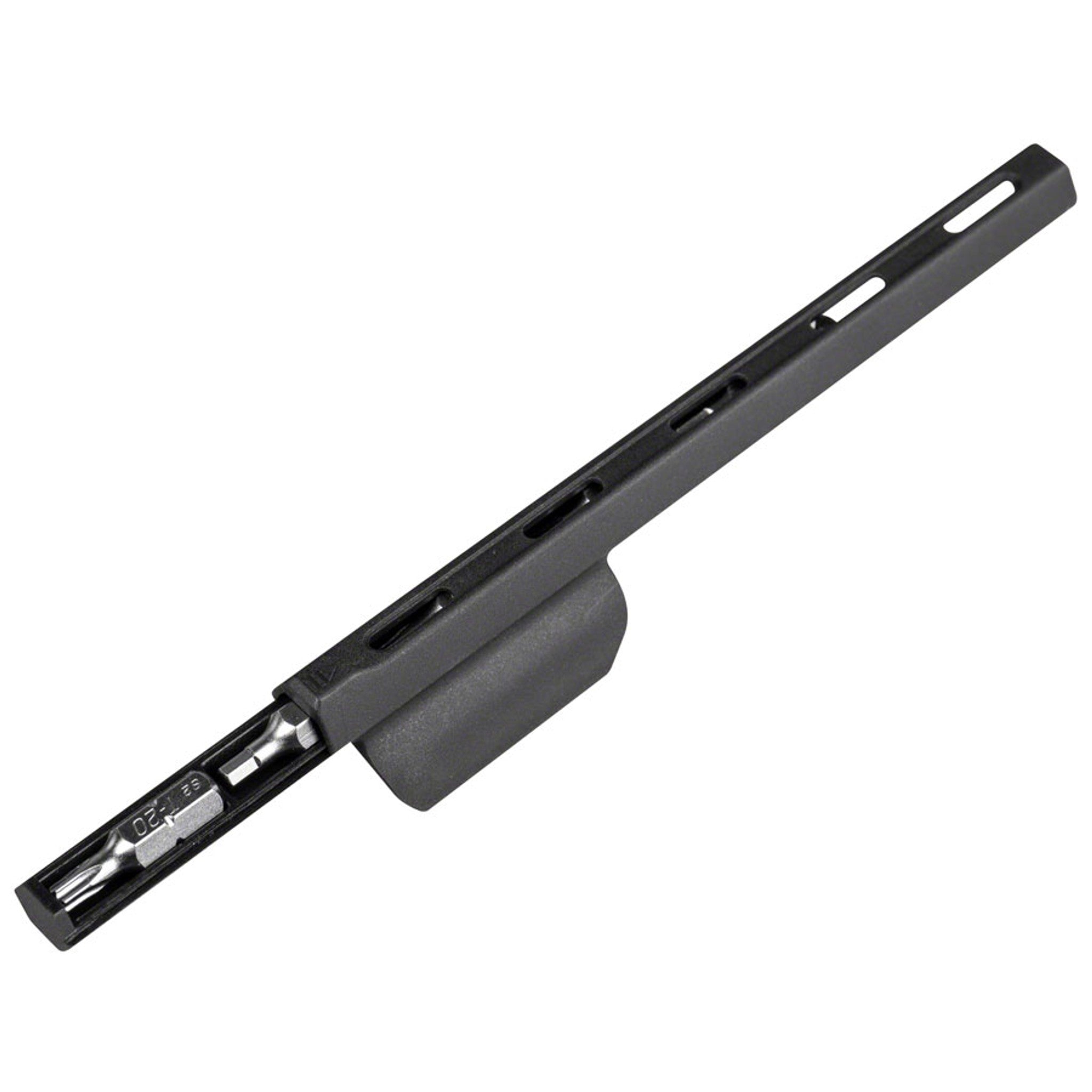 Ratchet Stick Ratchet Tool - 10 Piece Bit Set, Black