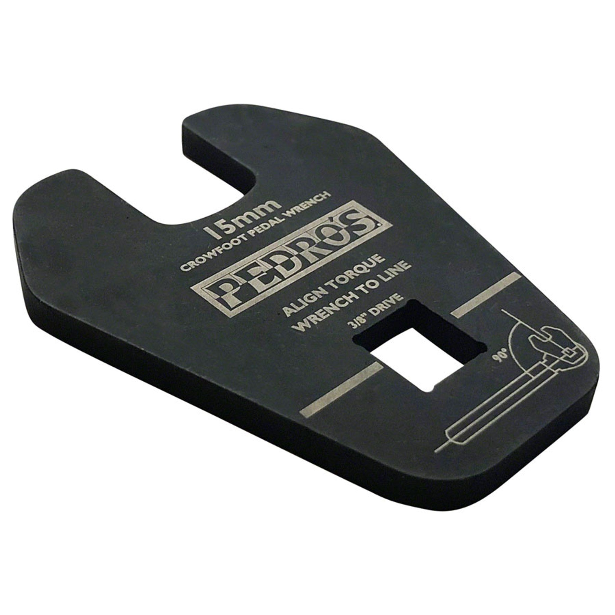 Crowfoot Pedal Wrench, 3/8" Drive