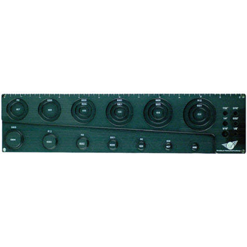 Wheels Manufacturing Benchtop Bearing Ruler and Gauge