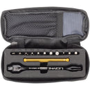 Torque Drive  Torque Wrench - 2-10 Nm, 2, 2.5, 3-6mm Hex,   T10, T25, T30~ Flat/Phillips, With Storage Case, Black