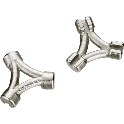 Lezyne 3-Way Triple Spoke Wrench 3.23, 3.30, 3.45mm: Silver