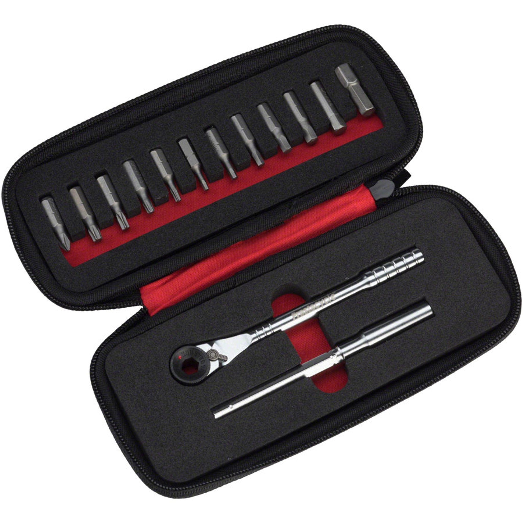 T-Handle Ratchet Deluxe 3-Way Ratchet and T-Handle Tool Kit, 12 Piece Bit Set